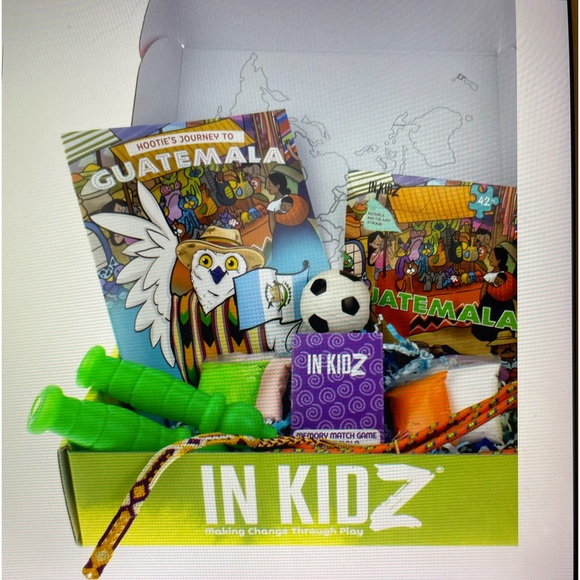 IN KIDZ GUATEMALA KIT For 3+. Games, crafts, activities that explore Guatemala - Picture 13 of 16